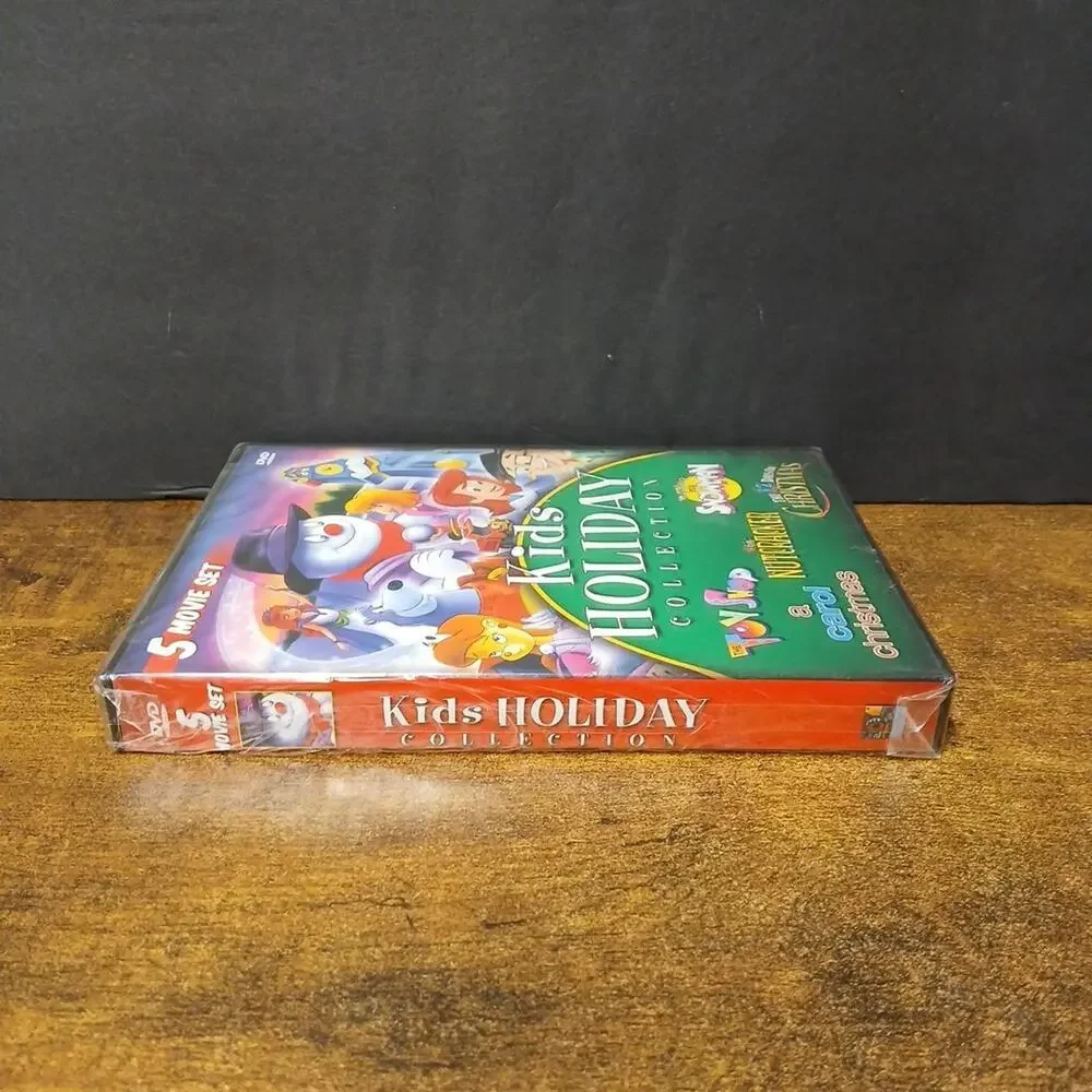 Kids' Holiday Collection DVD, 5 Movie Set, Cartoons, Nutcracker, Snowman, NEW - Picture 3 of 5